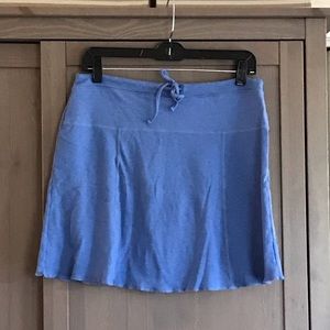 Horney Toad blue skirt with shorts